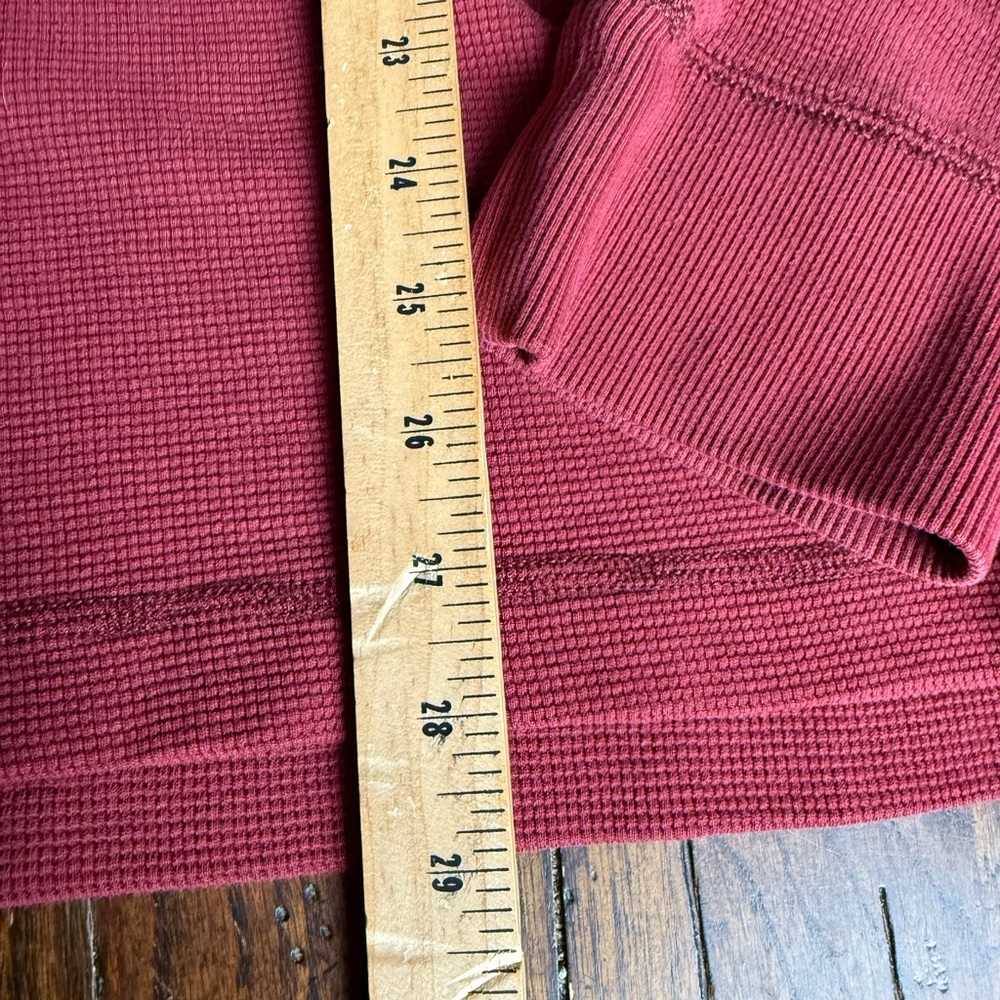 Eddie Bauer Burgundy Henley Shirt Large‎ Tall - Picture 5 of 5